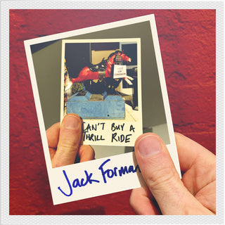the album cover for Forman, Jack - Can't Buy a Thrill Ride