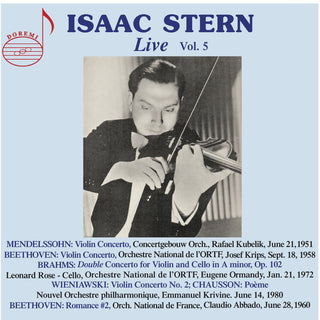 the album cover for Isaac Stern - Isaac Stern Vol 5 (Can)