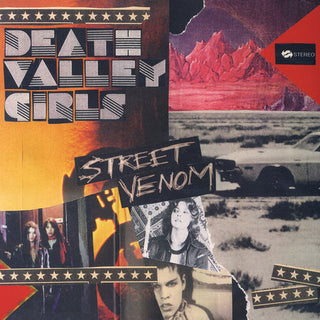 Death Valley Girls- Street Venom (Deluxe Edition) (Indie Exclusive) (Milky Clear w/ Yellow & Red)