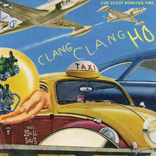 the album cover for Cub Scout Bowling Pins - Clang Clang Ho