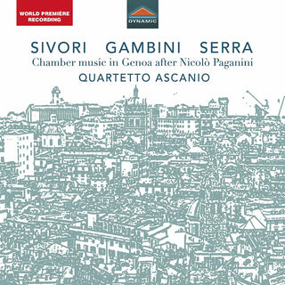 the album cover for Gambini / Quartetto Ascanio - Chamber Music In Genoa