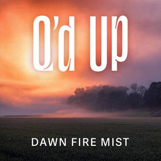 the album cover for Lawrence / Q'D Up - Dawn Fire Mist