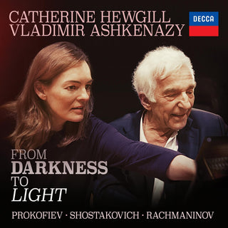 the album cover for Catherine Hewgill / Ashkenazy,Vladimir - From Darkness To Light
