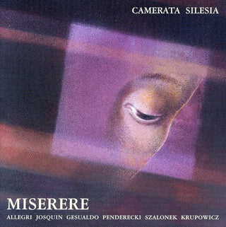 the album cover for Camerata Silesia - Misere