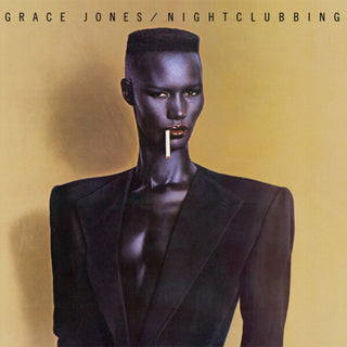 the album cover for Grace Jones - Nightclubbing