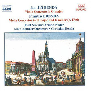the album cover for Josef Suk - Violin Concertos I