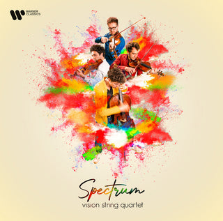 the album cover for vision string quartet - Spectrum