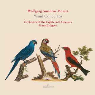 the album cover for Mozart / Bruggen - Wind Concertos