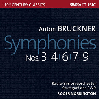 the album cover for Bruckner / Norrington - Symphonies 3 4 6 7 & 9 (Box)