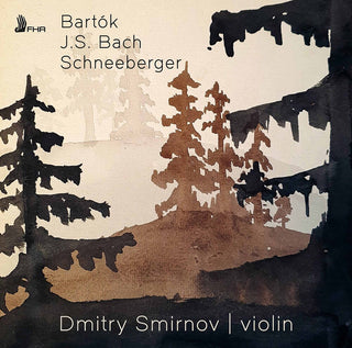 the album cover for J Bach .S. / Smirnov - Violin Works