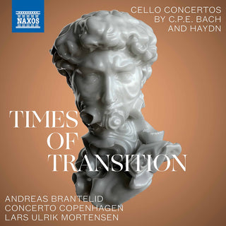 the album cover for C Bach .P.E. / Brantelid / Mortensen - Times Of Transition