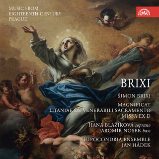 the album cover for Brixi / Blazikova / Hipocondria Ensemble - Music From 18th Century Prague