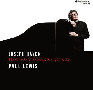 the album cover for Paul Lewis - Haydn: Piano Sonatas Vol. 2