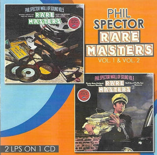 the album cover for Phil Spector  / Ronettes / Crystals - Rare Masters Volume 1 & 2