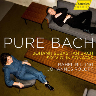 the album cover for J Bach .S. / Rilling / Roloff - Pure Bach (2pk)