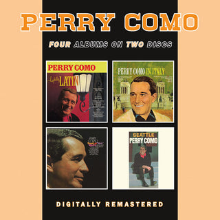 the album cover for Perry Como - Lightly Latin / In Italy / Look To Your / Seattle