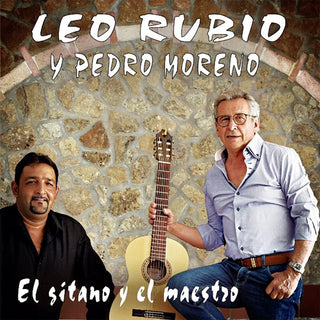 the album cover for Leo Rubio  / Moreno,Pedro - El Gitano Y El Maestro (Spa)