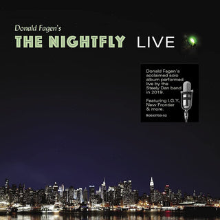 the album cover for Donald Fagen - Donald Fagen’s The Nightfly Live