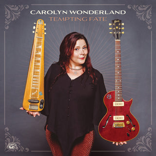 the album cover for Carolyn Wonderland - Tempting Fate