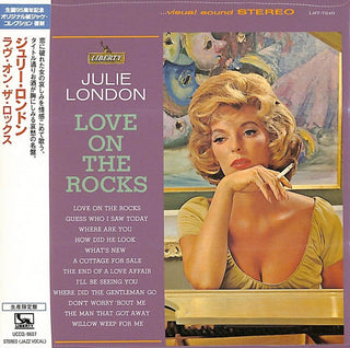 the album cover for Julie London - Love On The Rocks (Paper Sleeve)