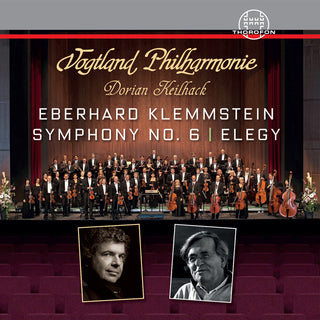 the album cover for Klemmstein / Vogtland Philharmonie / Keilhack - Symphony 6 & Elegy