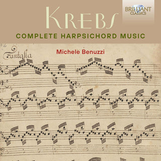 the album cover for Krebs / Benuzzi - Complete Harpsichord Music (Box)