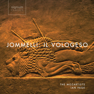 the album cover for Jommelli / Mozartists / Page - Il Vologeso (2pk)