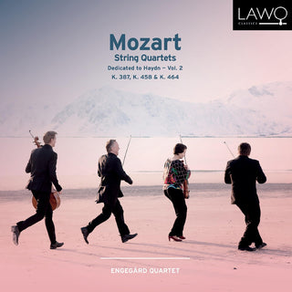 the album cover for Mozart / Engegard Quartet - String Quartets 2