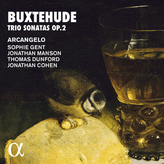 the album cover for Buxtehude / Arcangelo - Trio Sonatas 2