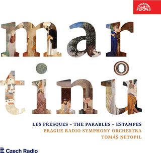 the album cover for Martinu / Prague Radio Symphony Orch / Netopil - Orchestral Works