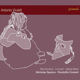 the album cover for Vivaldi / Pandolfis Consort / Spanos - Works