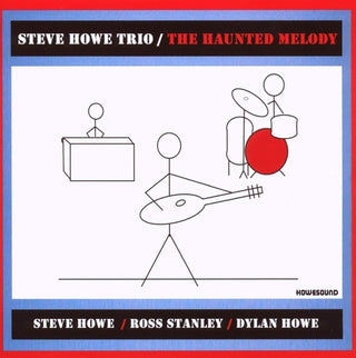 the album cover for Steve Howe Trio - Haunted Melody