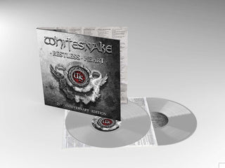 the album cover for Whitesnake - Restless Heart: 25th Anniversary Edition [Silver 2LP]