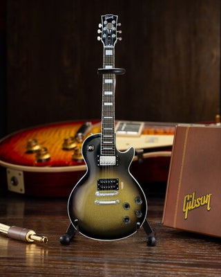 Axe Heaven-  Adam Jones Gibson Les Paul 1979 Custom Antique Silverburst 10 Inch Miniature Guitar (Large Item, Collectible, Figure)