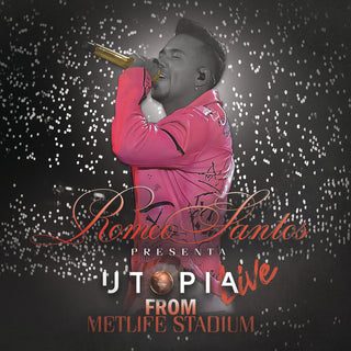 the album cover for Romeo Santos - Utopia Live From Metlife Stadium