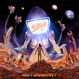 the album cover for The Darkness - Motorheart [Deluxe]