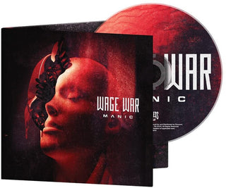 the album cover for Wage War - Manic