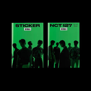 the album cover for NCT 127 - The 3rd Album 'Sticker' (Sticky Ver.)