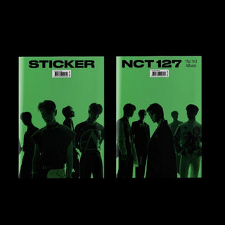 the album cover for NCT 127 - The 3rd Album 'Sticker' [Jewel Case General Ver.]