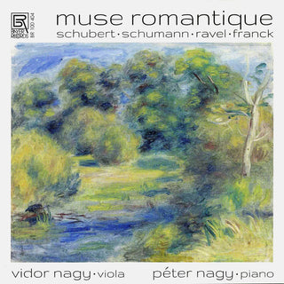 the album cover for Franck / Nagy - Muse Romantique