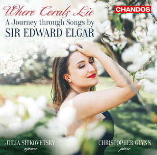 the album cover for Elgar / Sitkovetsky / Glynn - Where Corals Lie