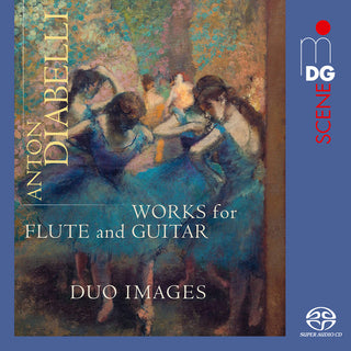 the album cover for Diabelli / Dabringhaus / Habibi - Works for Flute & Guitar