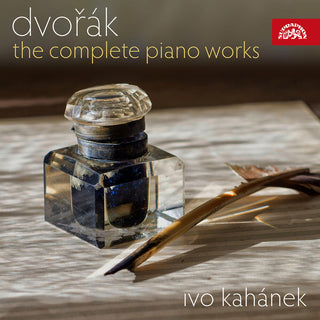 the album cover for Dvorak / Kahanek - Complete Piano Works