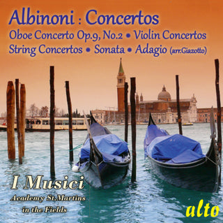 the album cover for I Musici / Academy of st. Martin-in-the-Fields - Albinoni Concertos Sonata Adagio