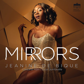 the album cover for Broschi / De Bique / Quintavalle - Mirrors
