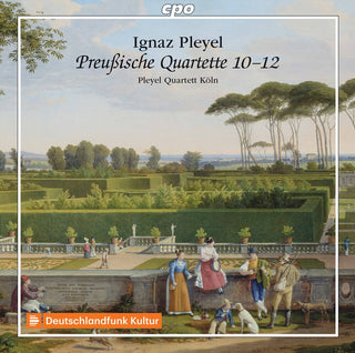 the album cover for Pleyel - Preusische Quartette 10-12