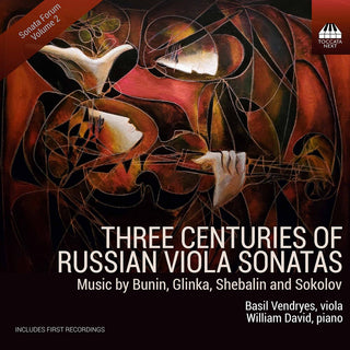 the album cover for Bunin / Vendryes / David - Three Centuries Of Russian
