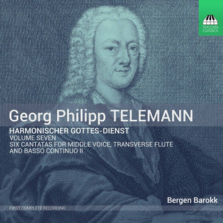 the album cover for Telemann - Harmonischer Gottes-Dienst 7