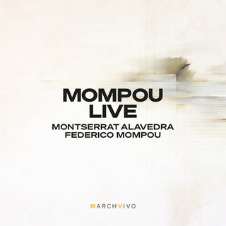 the album cover for Mompou / Alavedra - Musica Callada