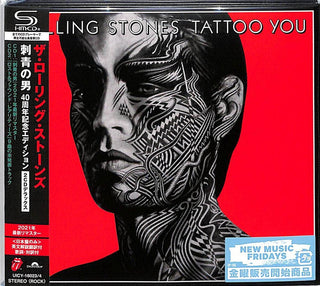the album cover for The Rolling Stones - Tattoo You (40th Anniversary Edition) [Remastered] (Shm)